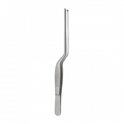 Curved Ear Surgical Tweezers TP-03-258-14, 140mm