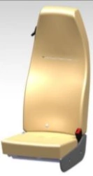 Passenger Seat for M2 and M3 Vehicles 32212.6820111-10