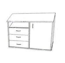 Office Document and Equipment Cabinet Model TMO-5