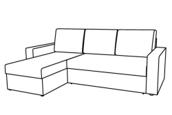 Comfortable Sofa for Living Room - Modern Design