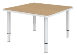 Adjustable Children's Table Metal Frame MD 01.03.03.03