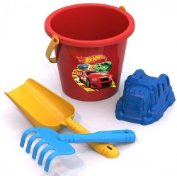 Hot Wheels Sand Set No. 2 (Bucket, Shovel, Rake, 1 Car Mold)