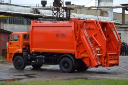 Rear Loading Garbage Truck KO-427-72 on KAMAZ Chassis 53605-5H, 53605-A5