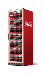 Ice Display Showcase for Beverages and Food, Model ICOOL2-800 [R290] C