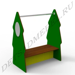 Folding Screen "Tree" with Mirror