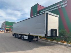 Four-Axle Tent Semi-Trailer PD-41 with BPW Axle