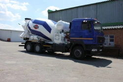 Concrete Mixer Truck ABS-10DA on MAZ-63122J Chassis