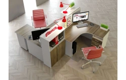 Wooden Office Desks for Administrative Spaces - EASY STANDARD Collection
