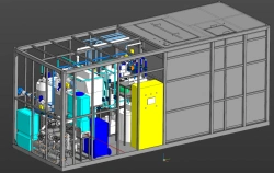 Wastewater Treatment Plant with Grease Separator "KOS