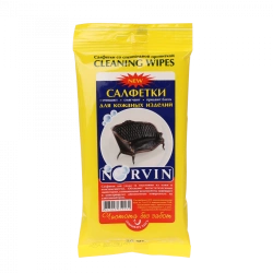 Norvin Special Treatment Wet Wipes for Leather Care