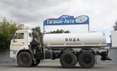 Food Liquid Transportation Tank Truck Type 5675K Model 5675M1-20 on KAMAZ 65117-50 Chassis