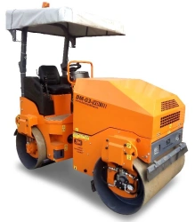 Self-Propelled Road Roller for Asphalt and Gravel Compaction DM-03-VD