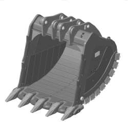 Heavy-Duty Rock Bucket RD-270.24.V81-X-NF