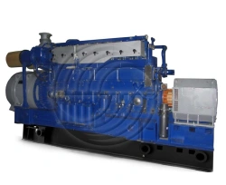 Gas-Piston Diesel Generator GДГ800 for Stationary Use