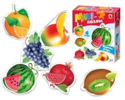 Fruit and Berry MAXI Puzzles Set for Kids
