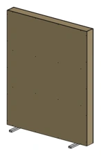 Exhibition Stand 1800 x 200 (600) x 2200