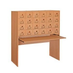 Laminated Chipboard Filing Cabinet with 24 Drawers