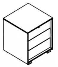 Decorative Mobile Cabinet SNC2