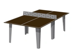 Table Tennis Table with Built-in Metal Net Romana 203. 13. 02-03