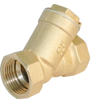 Brass Mesh Strainer 2.5 MPa PN, Pipeline Filtration System