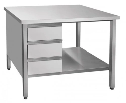 Kitchen Island Table with Drawer Unit STO-7-1