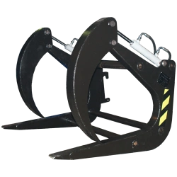 Log Gripper for Moving and Storing Logs and Pipes