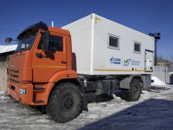 Mobile Laboratory Vehicle GPA Model 574213 on KAMAZ-43502-D5 Chassis