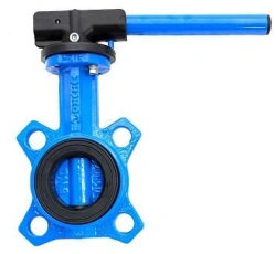 Interflange Disc Valve Type ZDM DN125 PN16 with Mounting Options