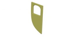 External Tray Cladding for LIAS Driver Partition 529222-7802246