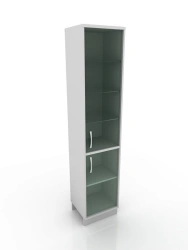 Medical Display Cabinet 301-003-3, 450x400x2100 mm