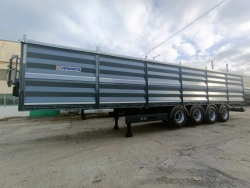 Flatbed Semi-Trailer 5529T1 with Pneumatic Suspension