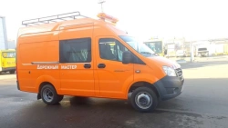 Emergency Rescue and Road Service Bus IAC-1767A8 based on GAZelle Next A69R52, Diesel Engine