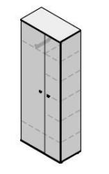 Wooden Office Wardrobe Set "Gamma