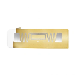 Transparent ISBC® UHF Labels 87x27 with Crystal Adhesive (70x13.7)