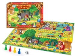 Story Adventure Board Game: Journey through "Little Red Riding Hood