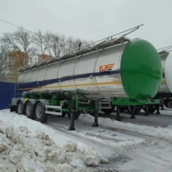 FOXTANK Semi-Trailer Tank PTC 966612 with BPW Axles HSFALM 9010-15 V36K
