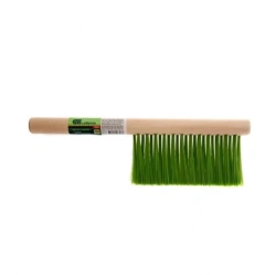 3-Row Broom Brush with Wooden Handle, 320 mm