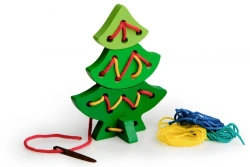 Christmas Tree Lacing Toy" (8 pieces), Art. 612-4