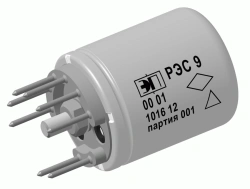 Low-Voltage Electromagnetic Relay with Dual Contacts RES-9
