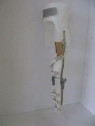 Knee and Hip Joint Orthosis Device for Rehabilitation