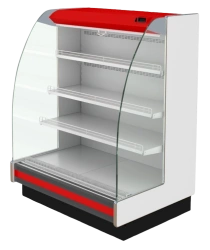 Universal Wall-Mounted Refrigerated Display Case Warsaw 160/92 VHXSn-1.25