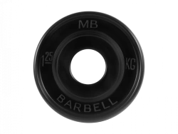 Rubber Coated Disc Euro-Classic 1.25 kg 51 mm MB-PltBE-1.25