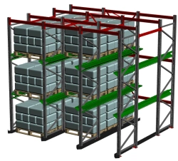 Multi-Tier Storage Rack for Efficient Warehouse Management