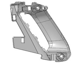 Left Door Handle for Vehicles M1 and N1 - 9681236177