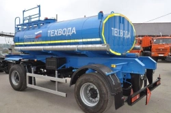Technical Water and Salt Solution Tank Trailer UZST Type 9275 Model 9275-0000015