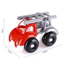 Fire Truck Toy "Vzhukh in the City" 10 cm KNOBA 1/15