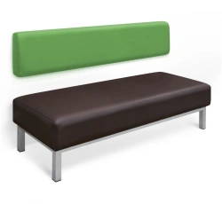 Sheffilton SHT-SF1-119 Sofa with Two-Part Backrest