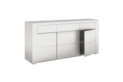 Brii TYP 09 Glossy White Chest of Drawers