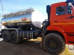 Food Liquid Transport Tank Truck 9666R (Modifications 9666R2 on KAMAZ 43118-A5, 43118-50)