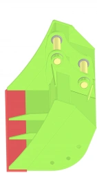 Excavator Bucket with Volume V=0.65 m³ for UMG E220C